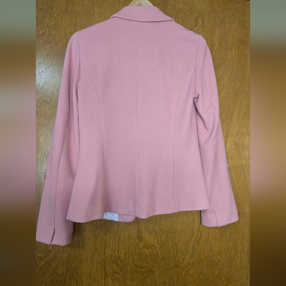 41 Hawthorn Natalie Knit Blazer Pink Blush Women’s Size Small Stitch Fix - Picture 4 of 9